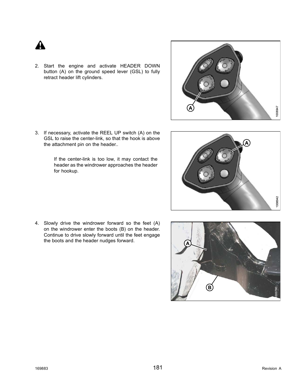 Caution | MacDon M155 Operators Manual User Manual | Page 197 / 458
