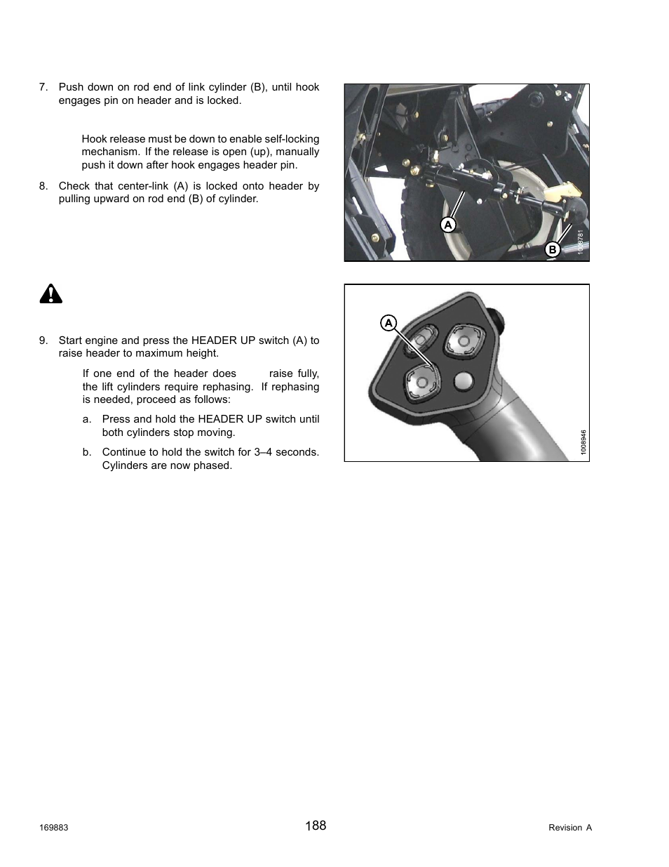 Caution | MacDon M155 Operators Manual User Manual | Page 204 / 458