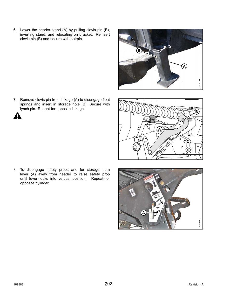 Caution | MacDon M155 Operators Manual User Manual | Page 218 / 458