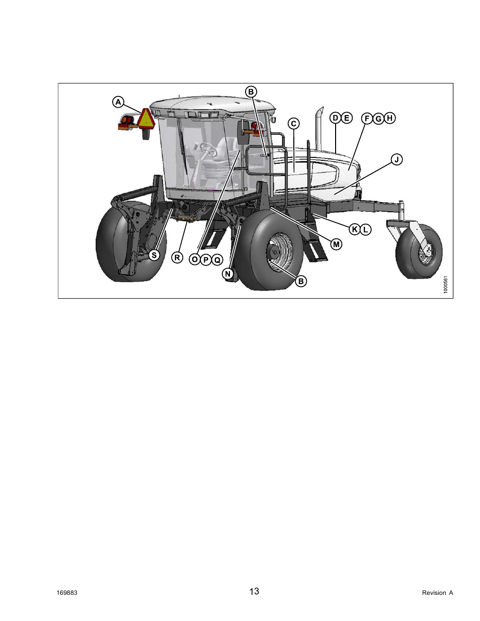 11safety sign locations, Safety sign locations, 11 safety sign locations | Safety | MacDon M155 Operators Manual User Manual | Page 29 / 458