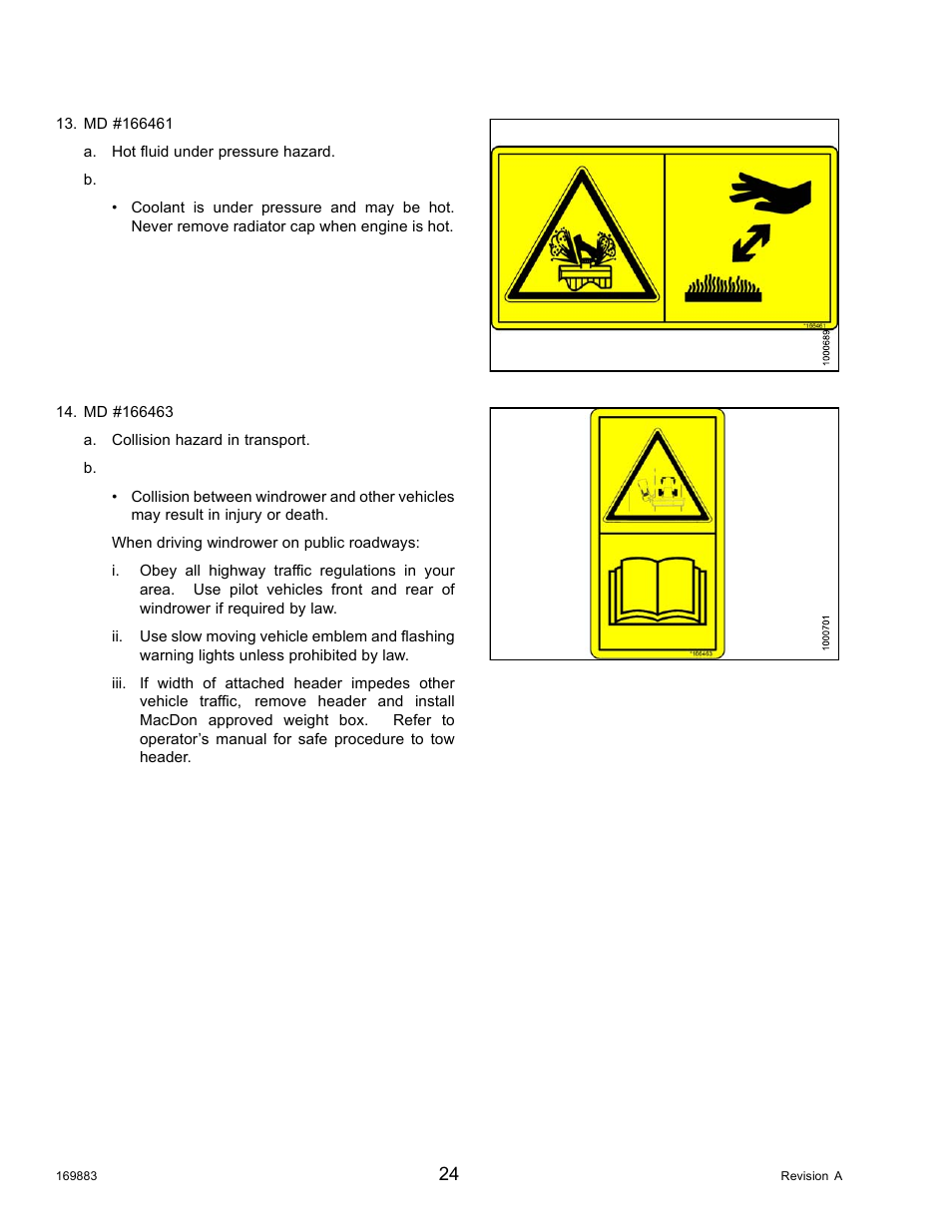 MacDon M155 Operators Manual User Manual | Page 40 / 458