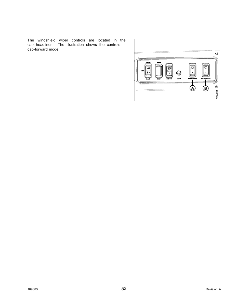 8windshield wipers, Windshield wipers, 8 windshield wipers | MacDon M155 Operators Manual User Manual | Page 69 / 458