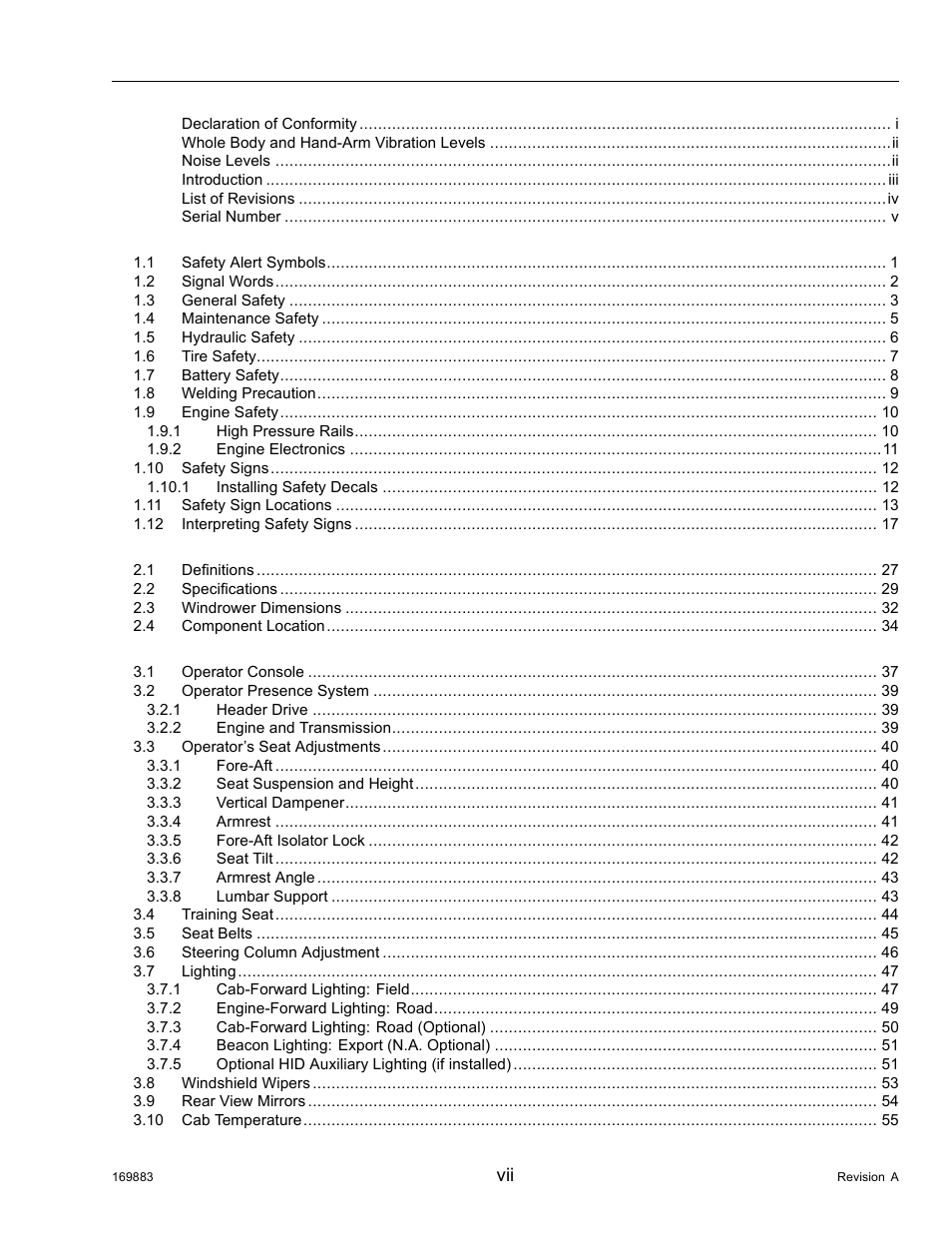 MacDon M155 Operators Manual User Manual | Page 9 / 458