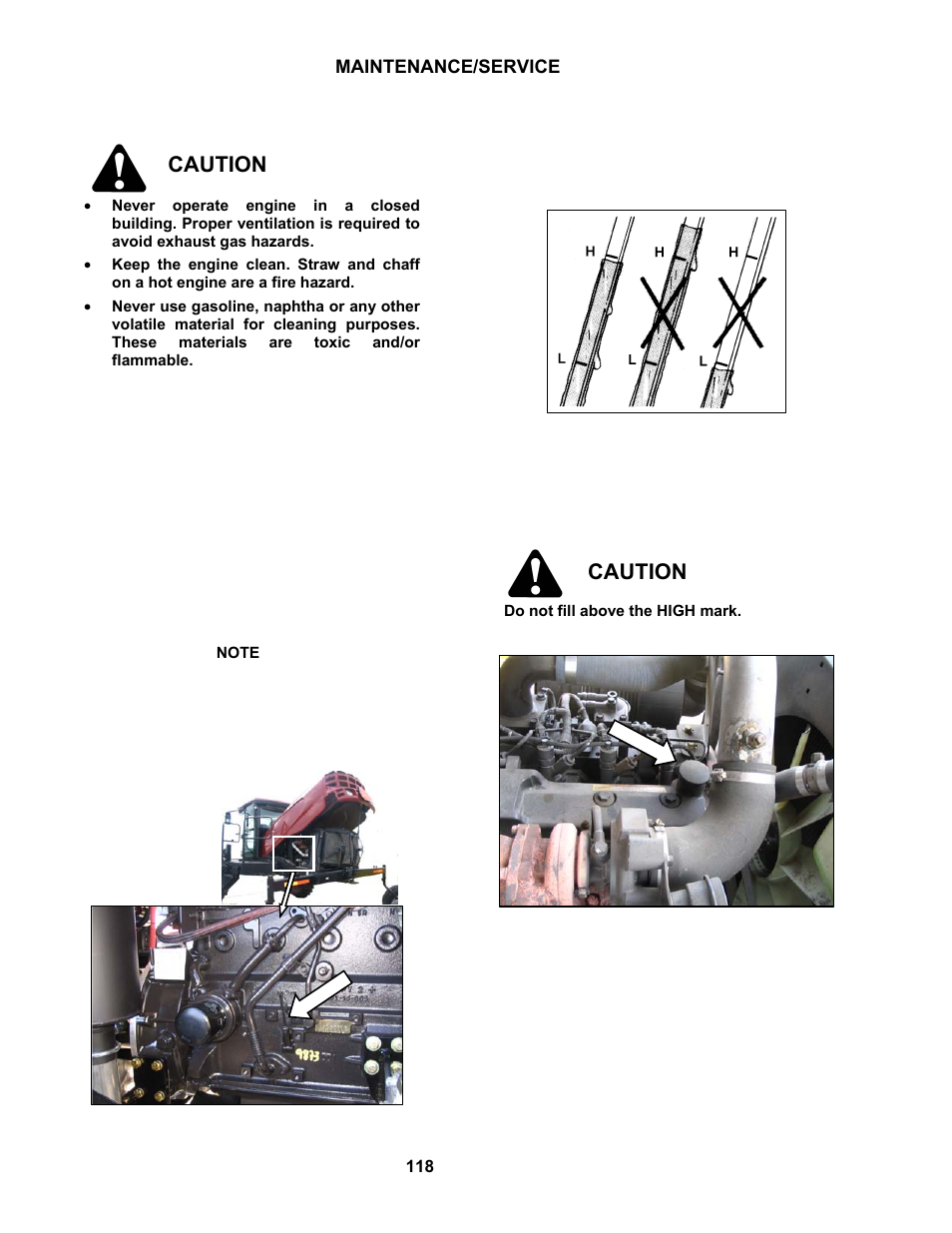 Caution | MacDon M100 SP Operators Manual User Manual | Page 120 / 193
