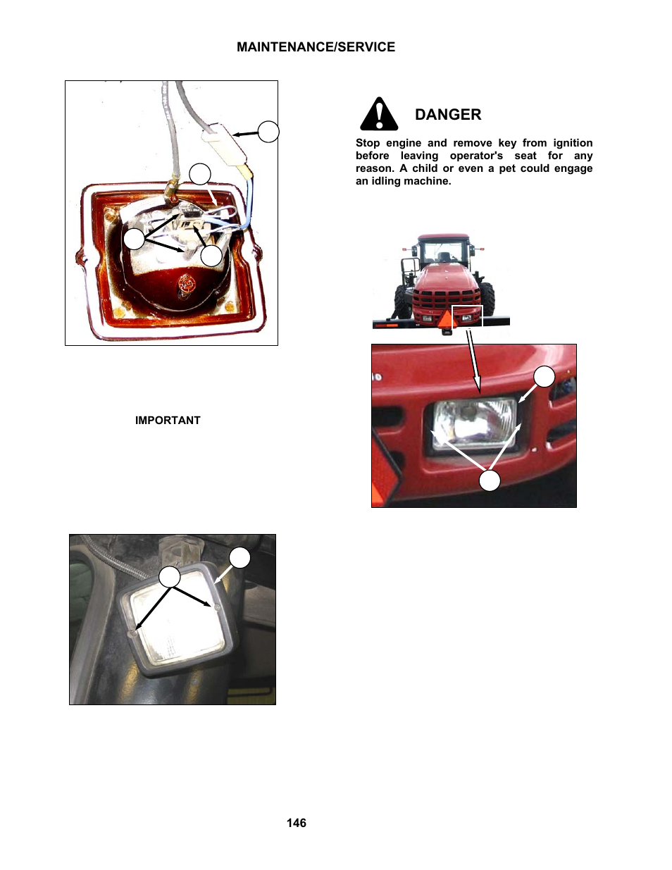 Danger | MacDon M100 SP Operators Manual User Manual | Page 148 / 193