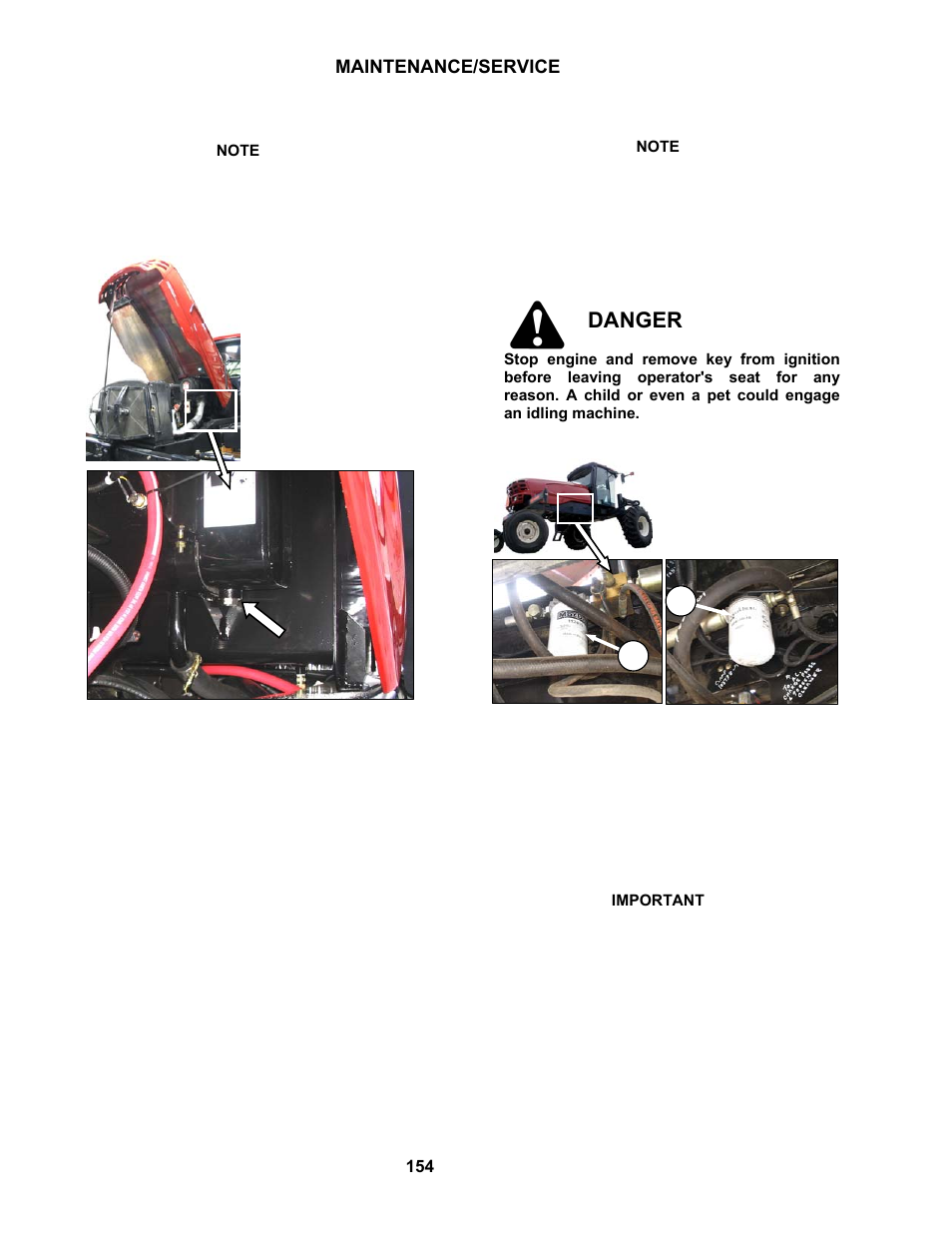 Danger | MacDon M100 SP Operators Manual User Manual | Page 156 / 193