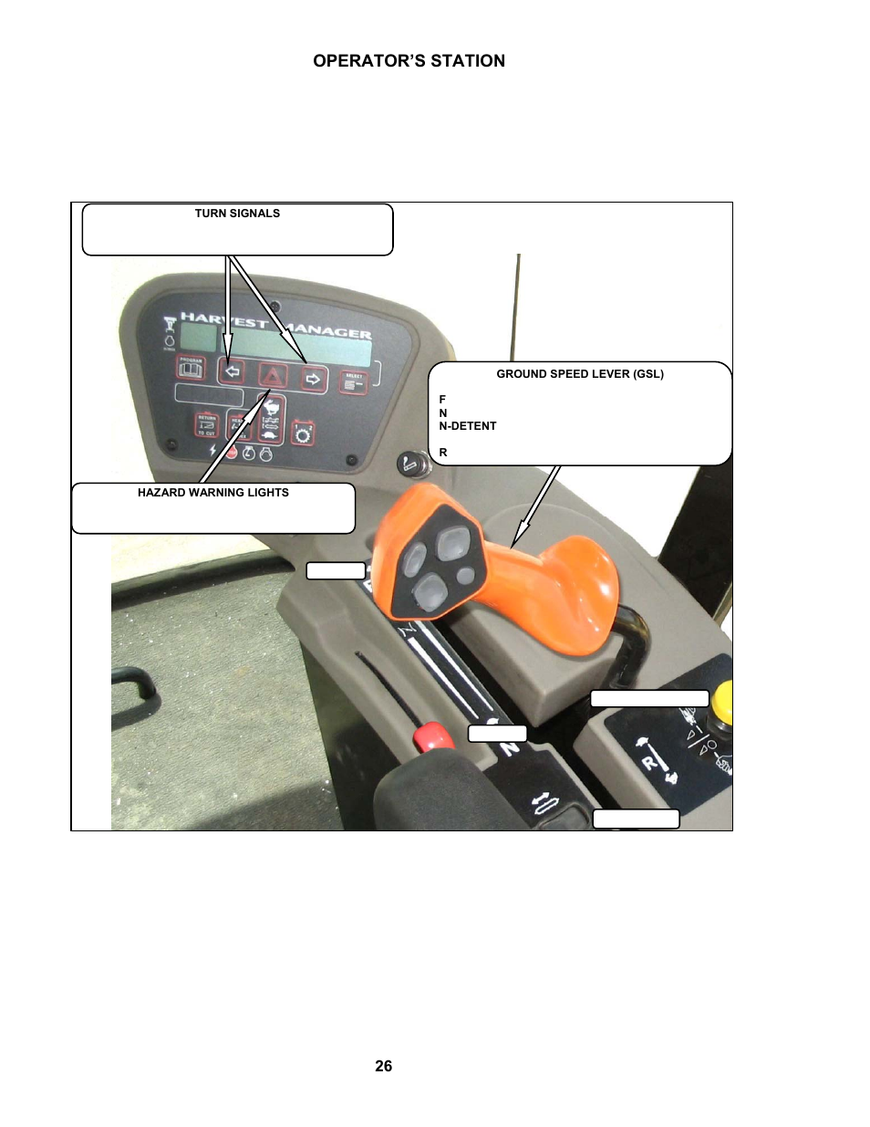 Operator’s station, 16 windrower controls | MacDon M100 SP Operators Manual User Manual | Page 28 / 193