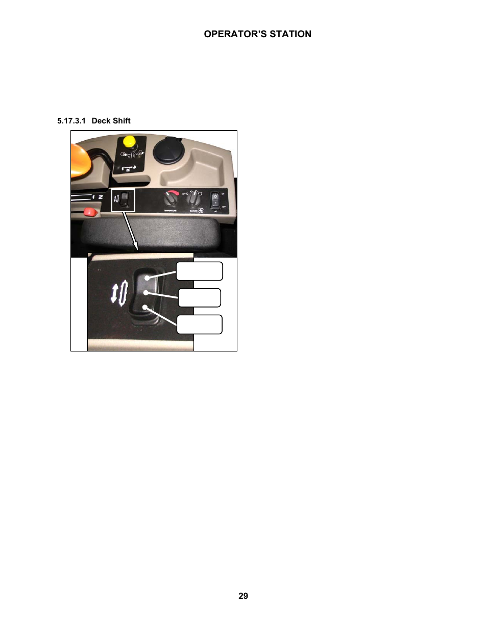 Operator’s station | MacDon M100 SP Operators Manual User Manual | Page 31 / 193