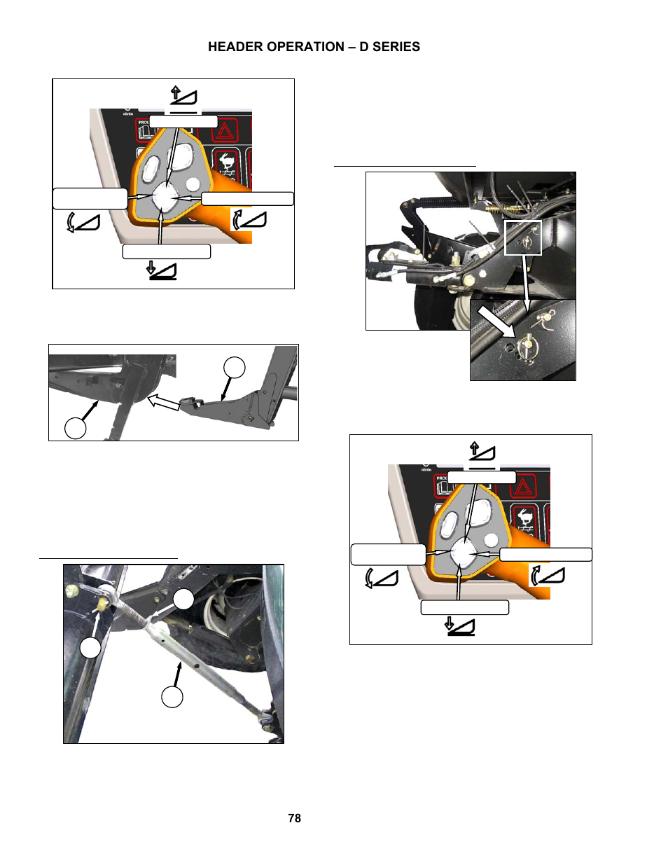Header operation – d series | MacDon M100 SP Operators Manual User Manual | Page 80 / 193
