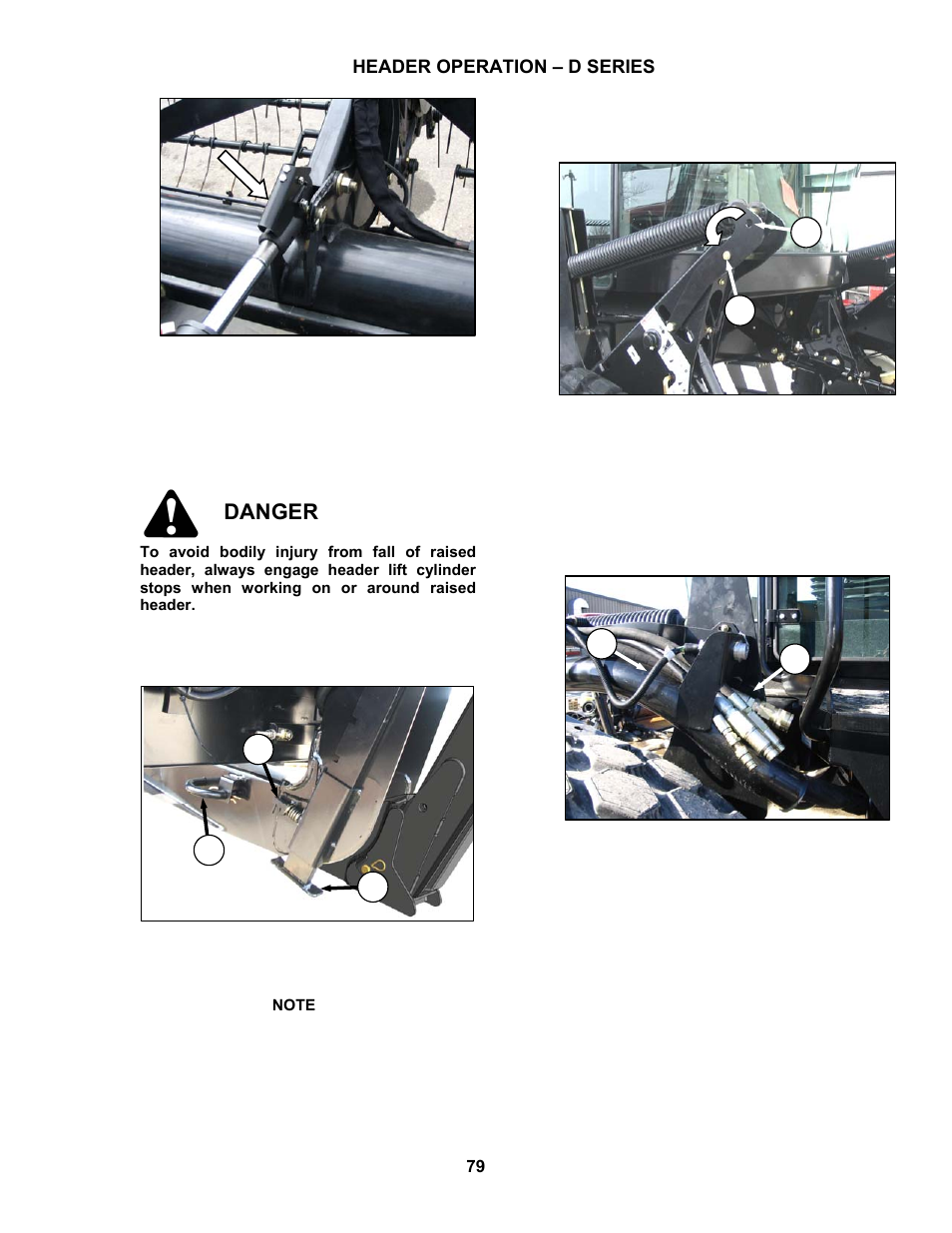 Danger | MacDon M100 SP Operators Manual User Manual | Page 81 / 193