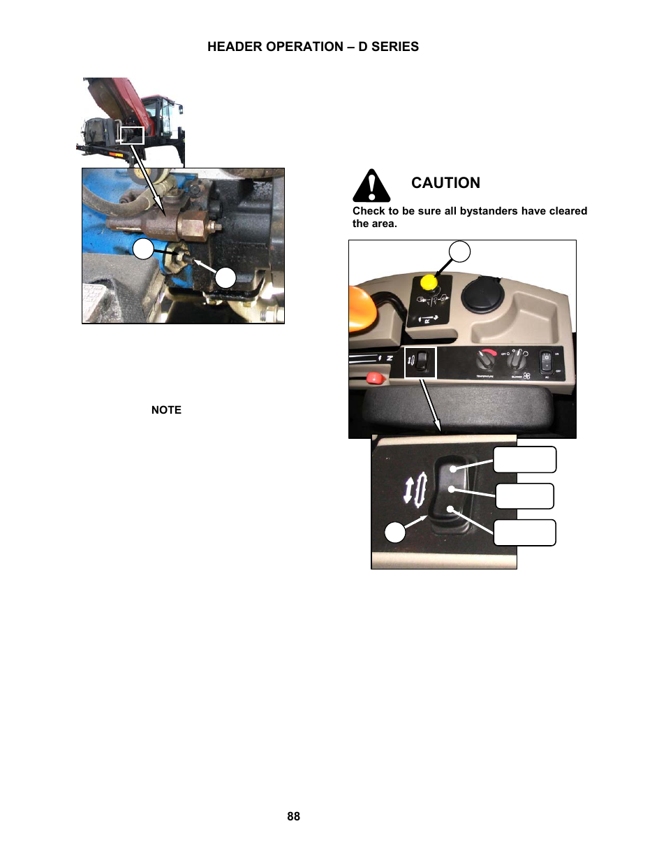 Caution | MacDon M100 SP Operators Manual User Manual | Page 90 / 193