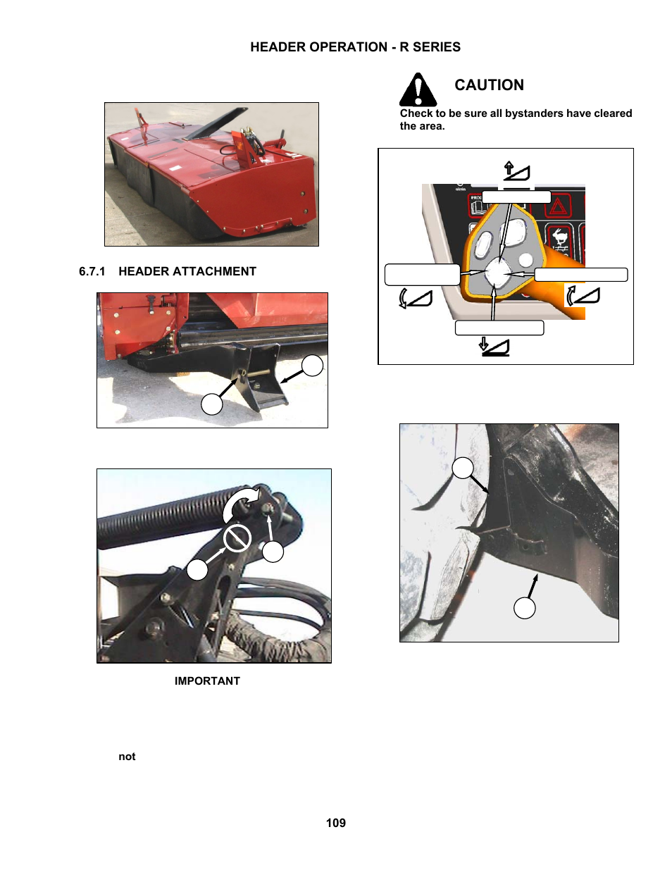 Caution | MacDon M150 SP User Manual | Page 111 / 234