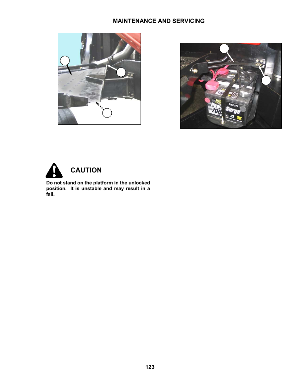 Caution | MacDon M150 SP User Manual | Page 125 / 234