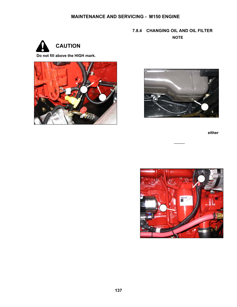 Caution | MacDon M150 SP User Manual | Page 139 / 234