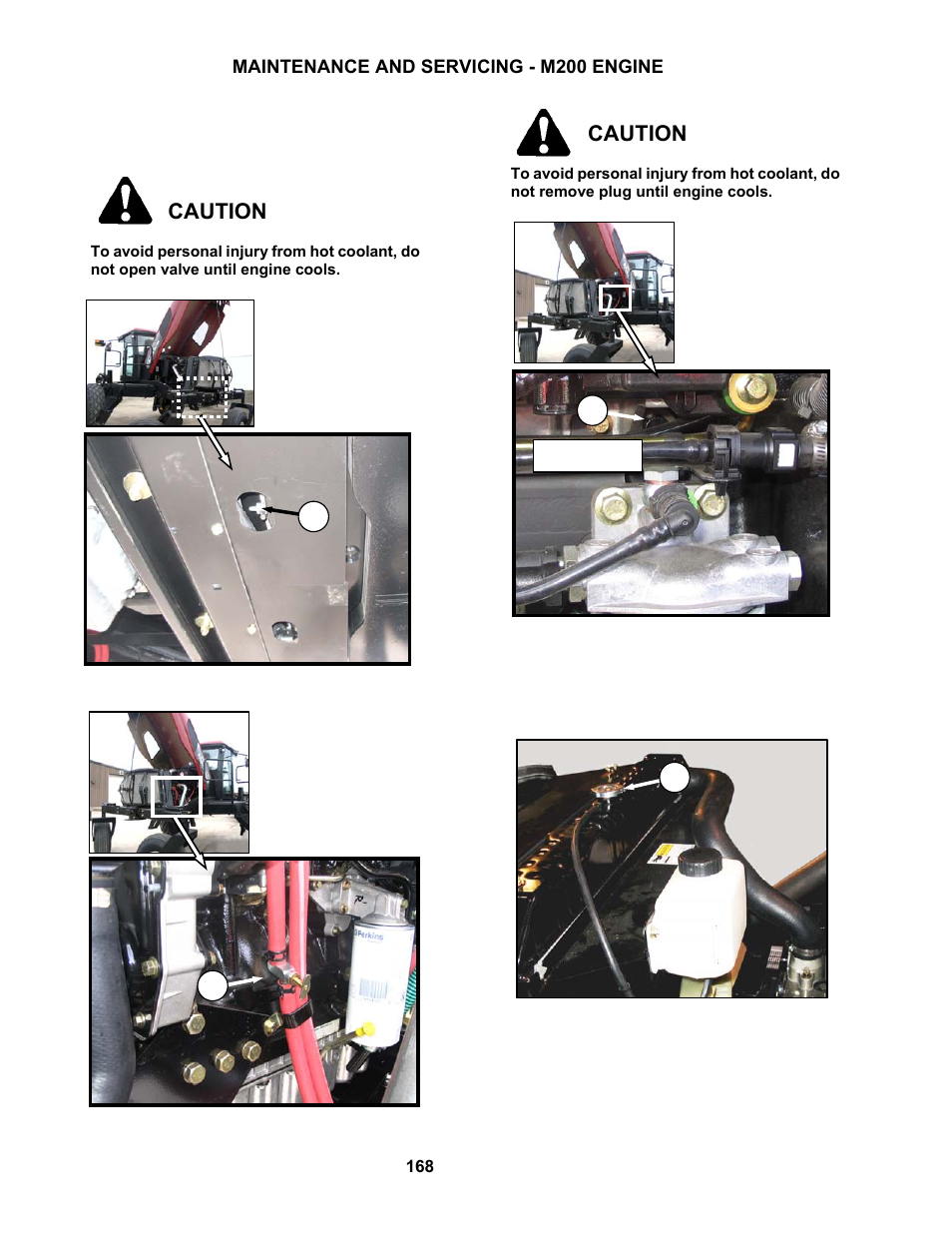 Caution | MacDon M150 SP User Manual | Page 170 / 234