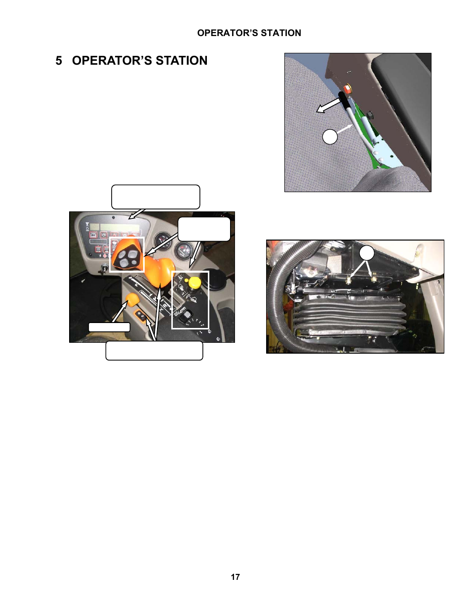 5 operator’s station | MacDon M150 SP User Manual | Page 19 / 234