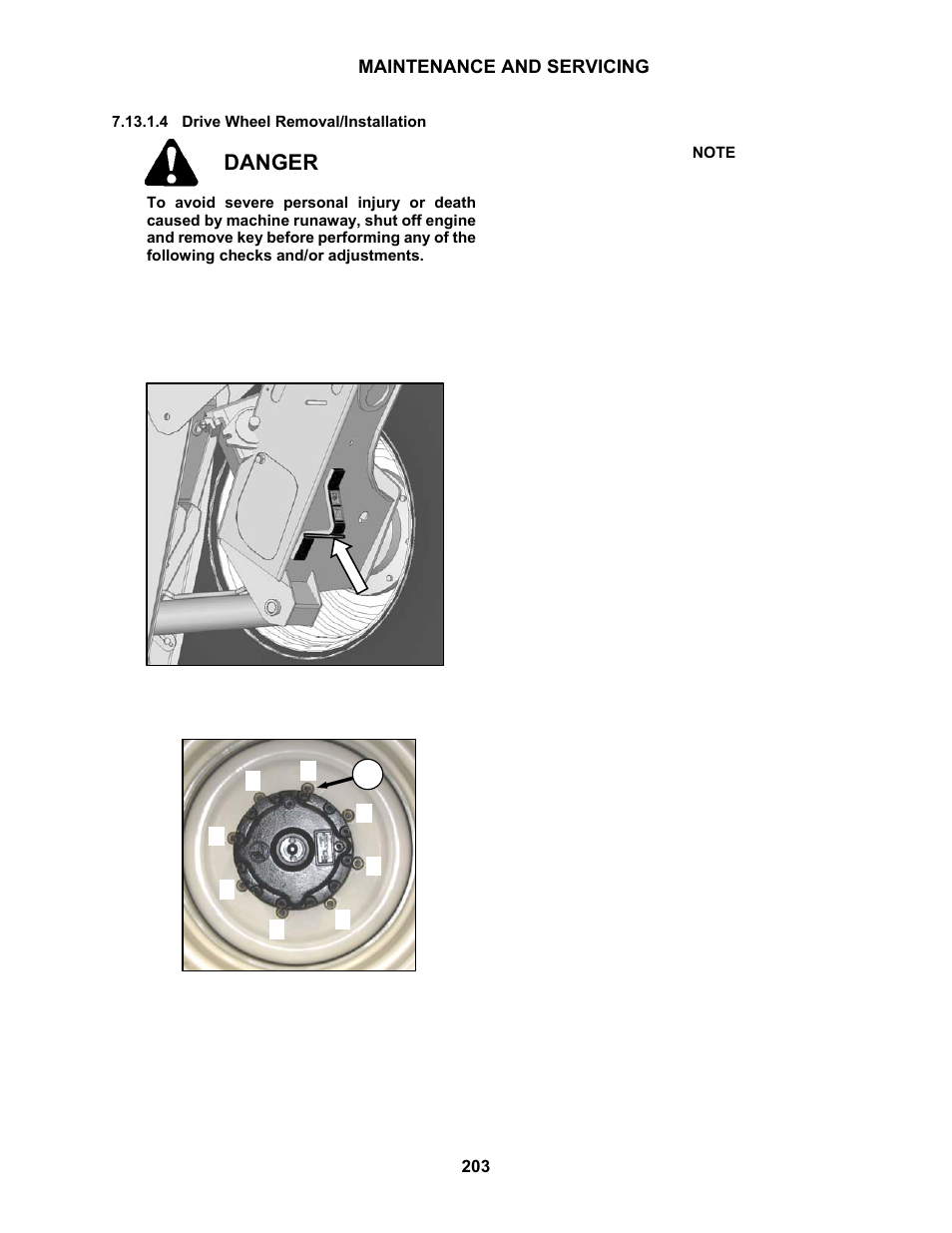 Danger | MacDon M150 SP User Manual | Page 205 / 234