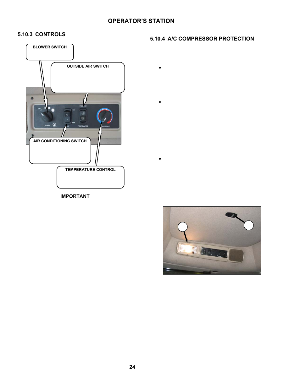 Operator’s station, 11 interior lights | MacDon M150 SP User Manual | Page 26 / 234