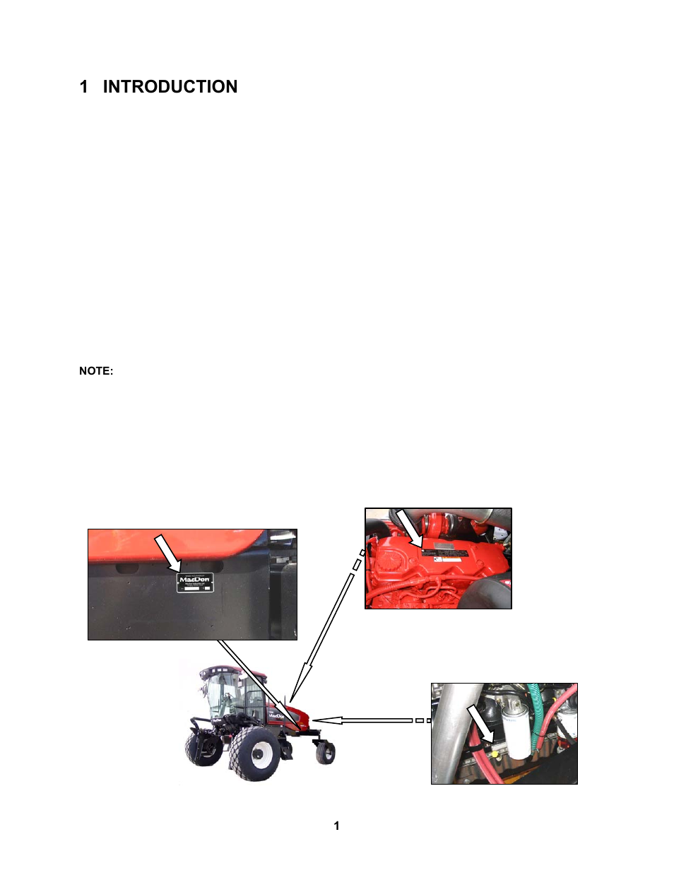 1 introduction | MacDon M150 SP User Manual | Page 3 / 234