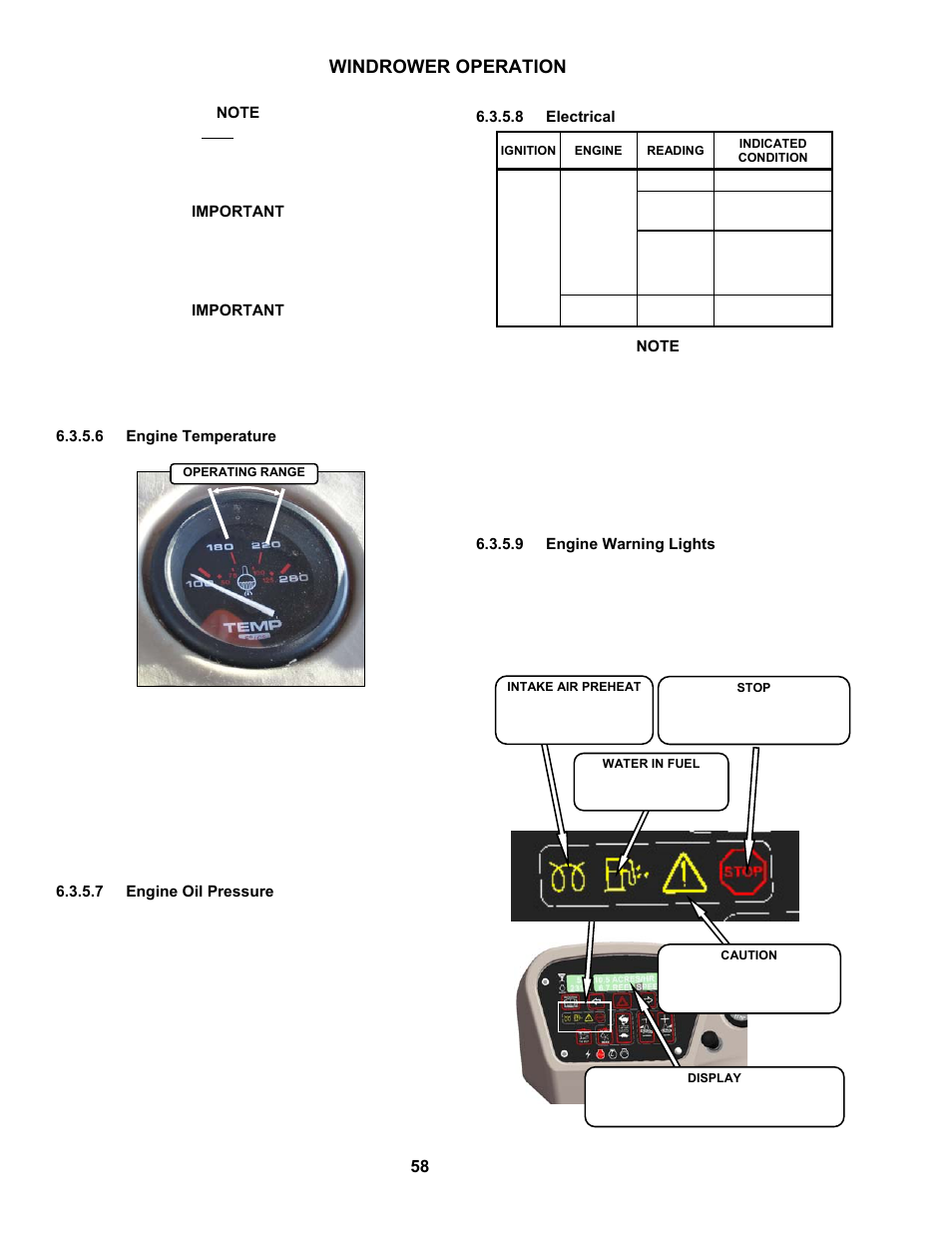 Windrower operation | MacDon M150 SP User Manual | Page 60 / 234