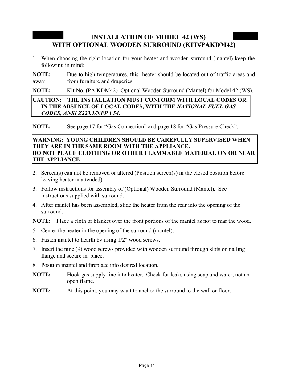 New Buck Corporation 42 User Manual | Page 13 / 52