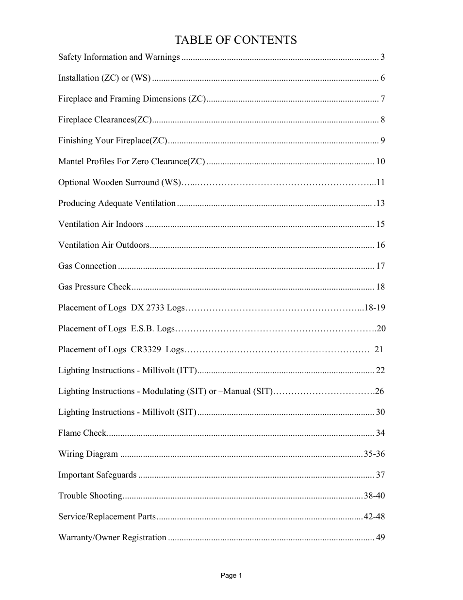 New Buck Corporation 42 User Manual | Page 3 / 52