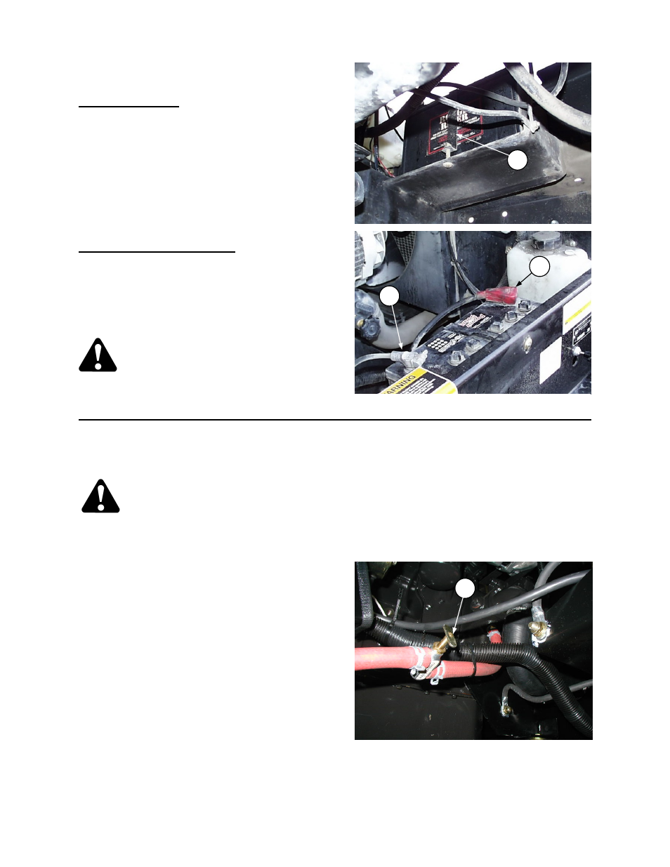 Assembly battery, Adjustments and checks, Cab heater | MacDon 9352c SP User Manual | Page 137 / 155