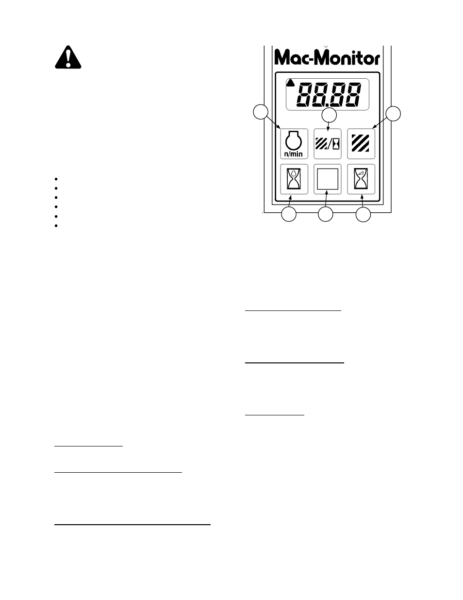 Operator's station, Mac-monitor | MacDon 9352c SP User Manual | Page 19 / 155