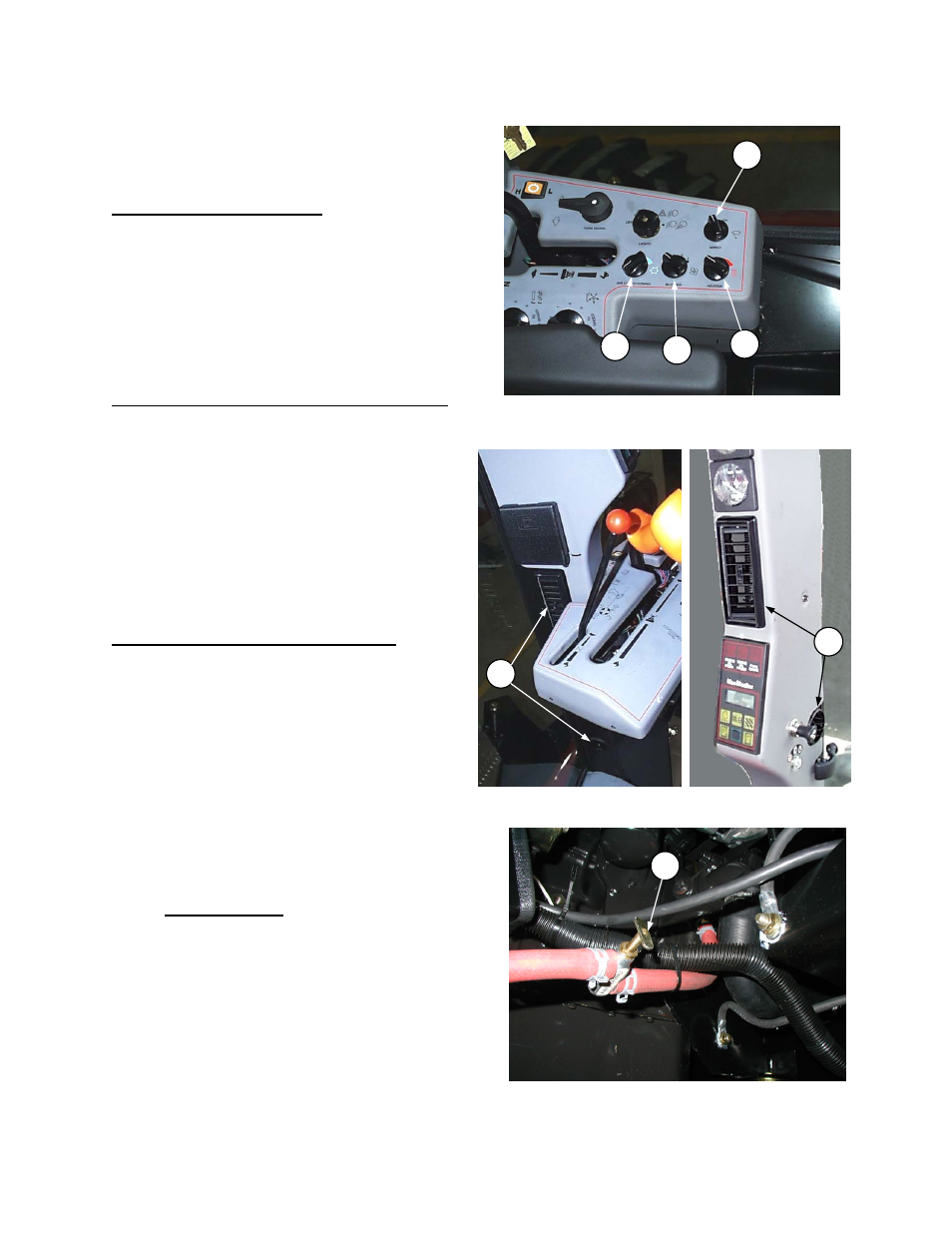 Operator's station cab temperature controls, Windshield wiper control | MacDon 9352c SP User Manual | Page 23 / 155