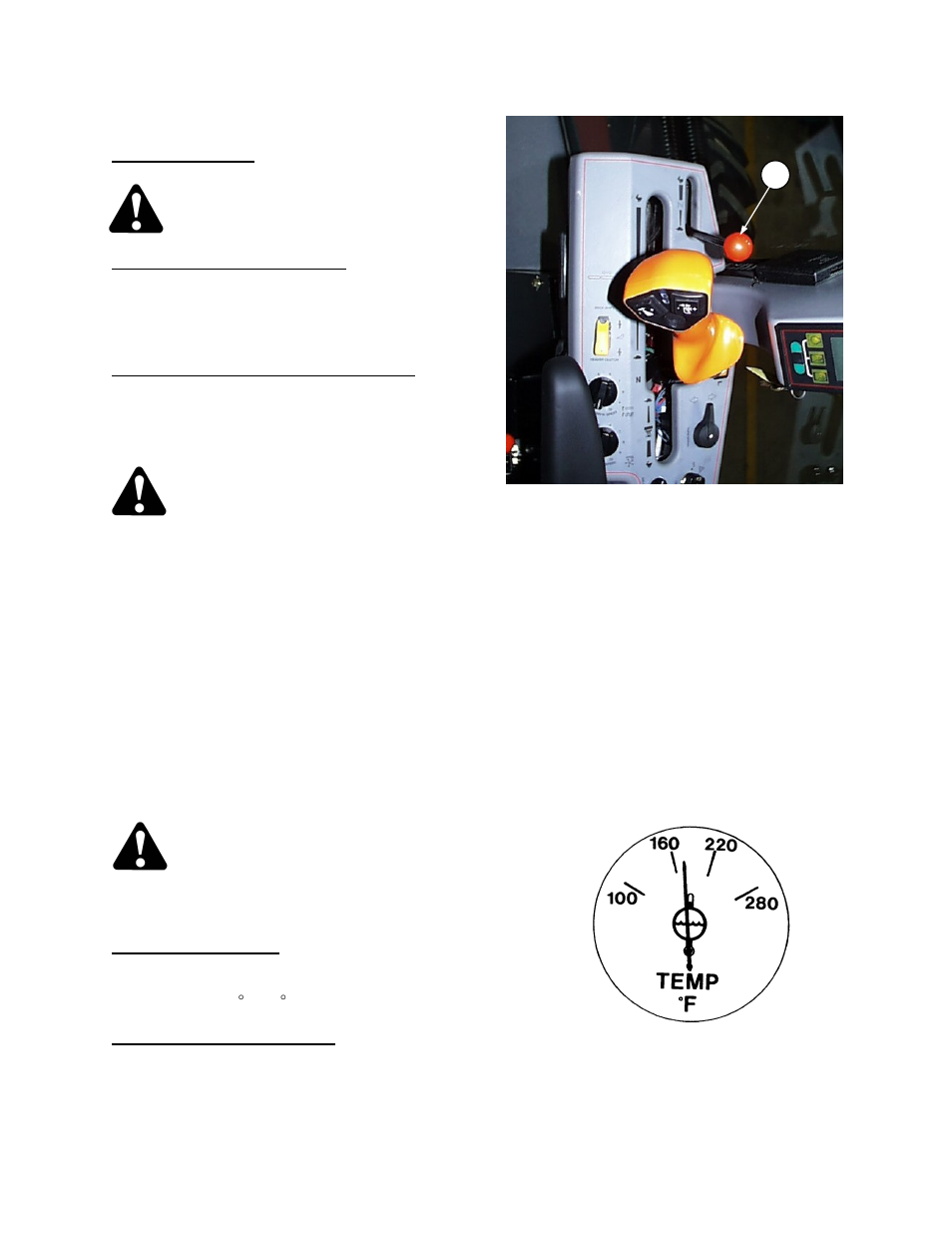 Operation start-up procedure (continued) | MacDon 9352c SP User Manual | Page 35 / 155