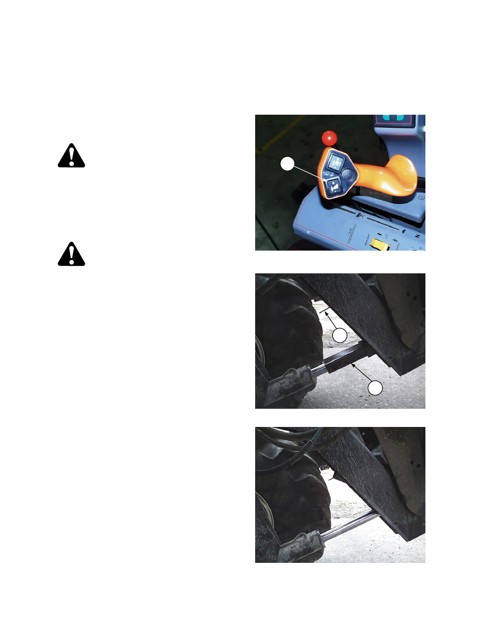 Operation operating the header, Header lift cylinder stops | MacDon 9352c SP User Manual | Page 49 / 155