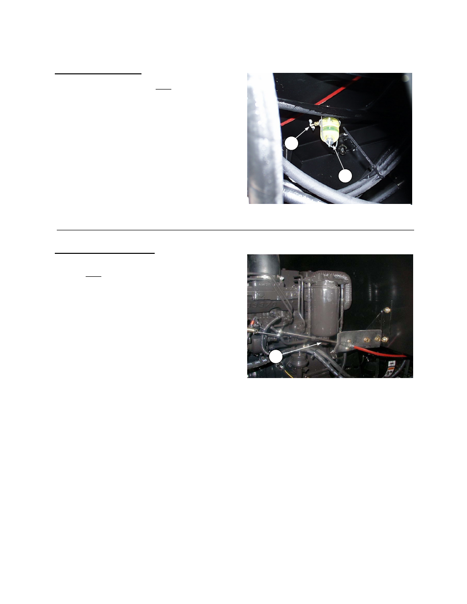 Maintenance/service diesel engine: fuel system | MacDon 9352c SP User Manual | Page 73 / 155