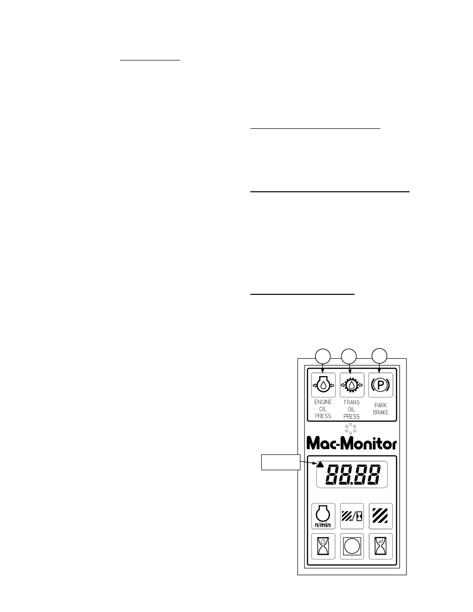 Operator's station mac-monitor | MacDon 9352i SP User Manual | Page 20 / 155