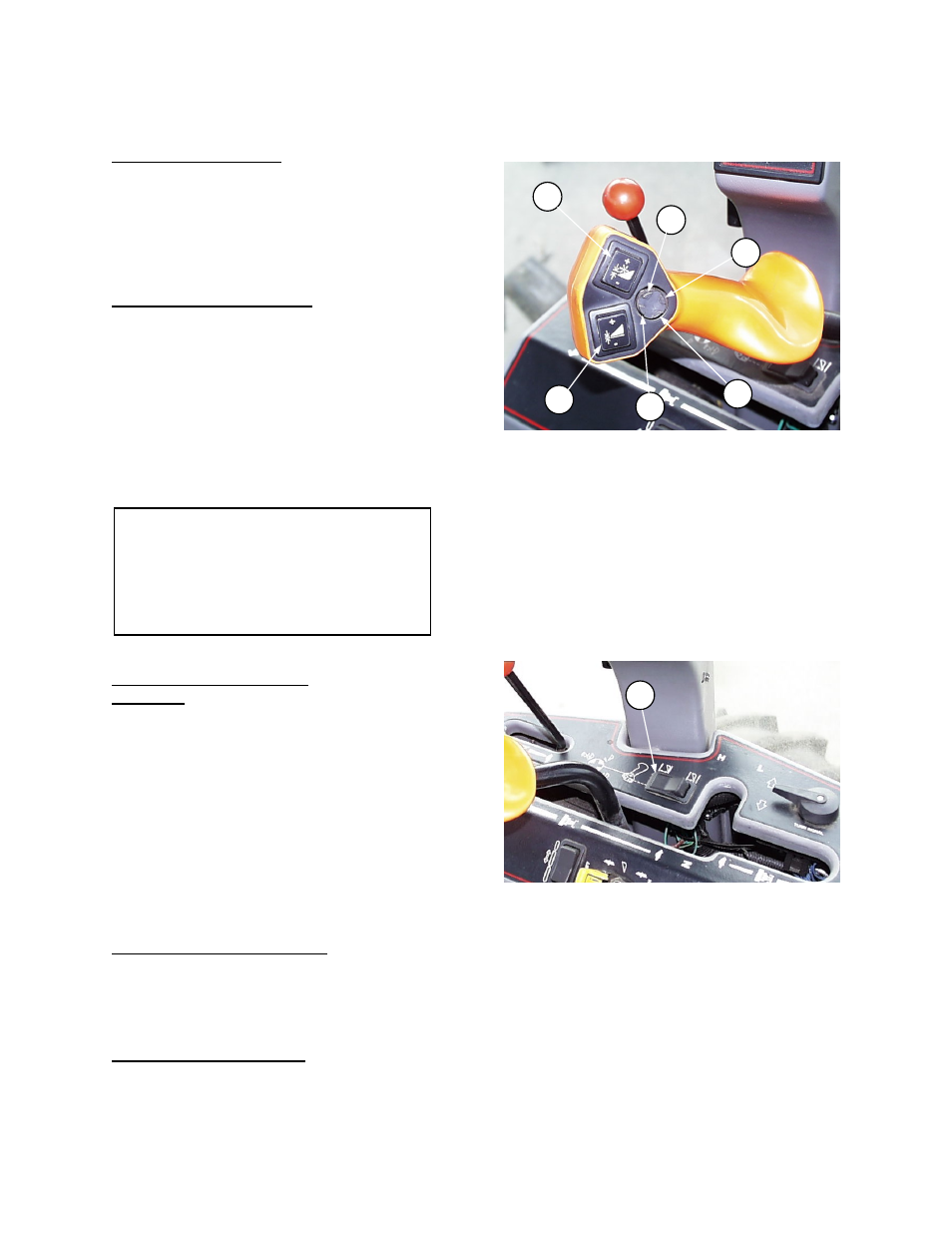 Operator's station header controls (continued) | MacDon 9352i SP User Manual | Page 26 / 155
