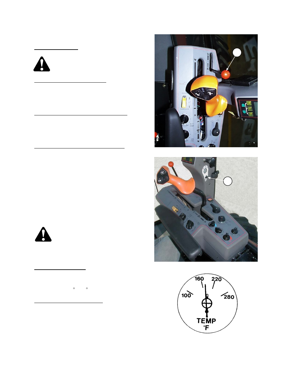 Operation start-up procedure (continued) | MacDon 9352i SP User Manual | Page 35 / 155