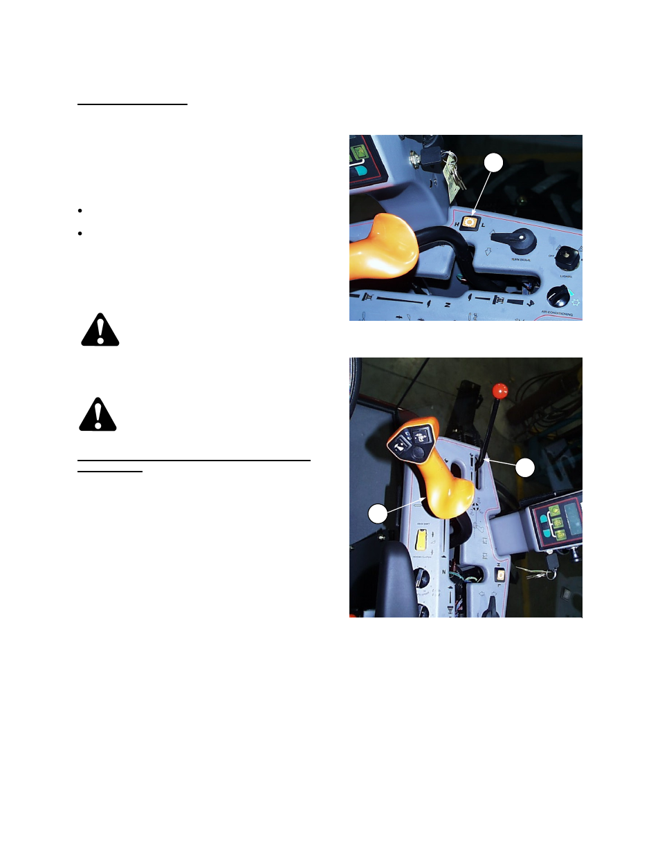 Operation driving the windrower (continued) | MacDon 9352i SP User Manual | Page 37 / 155