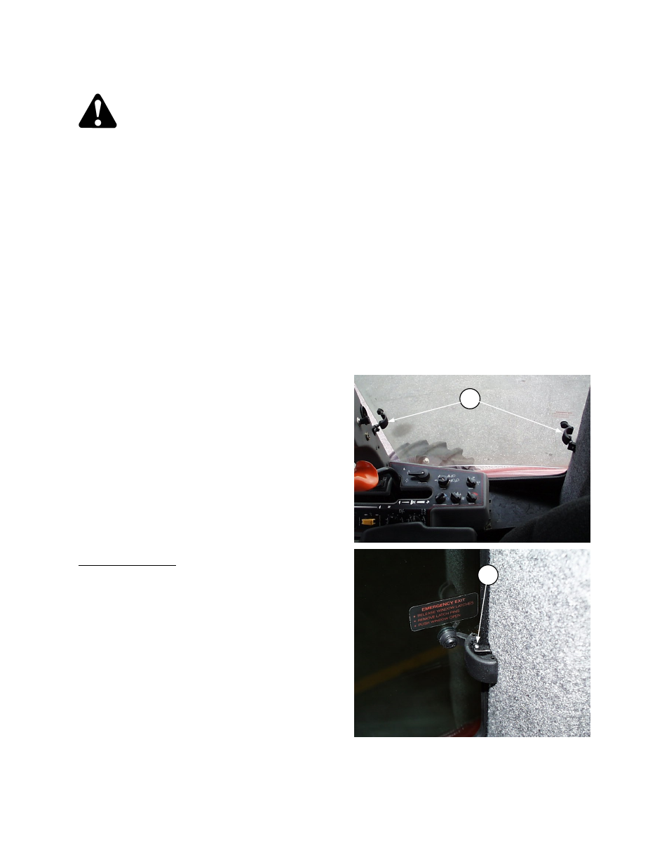 Operation leaving the windrower | MacDon 9352i SP User Manual | Page 41 / 155