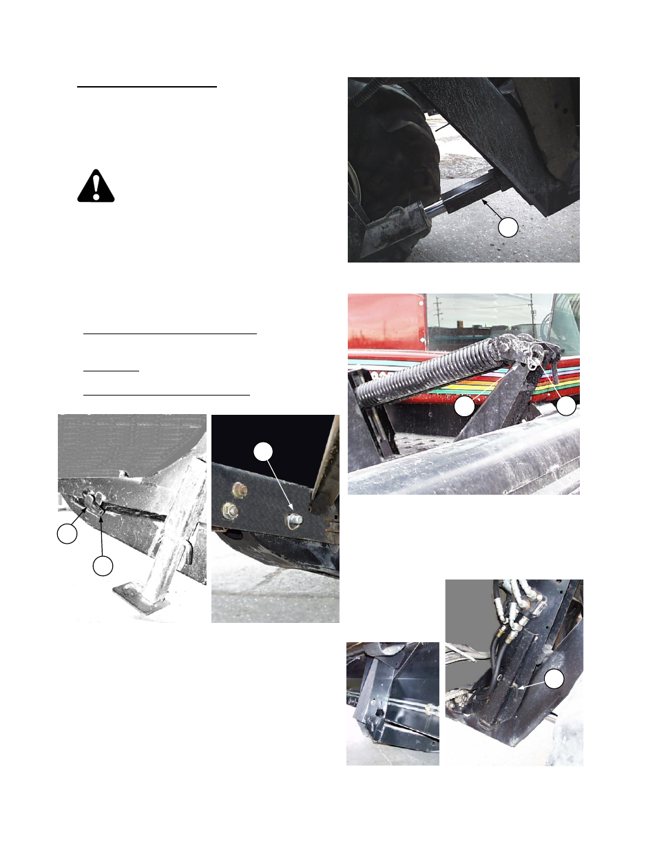Operation attaching the header (continued) | MacDon 9352i SP User Manual | Page 44 / 155