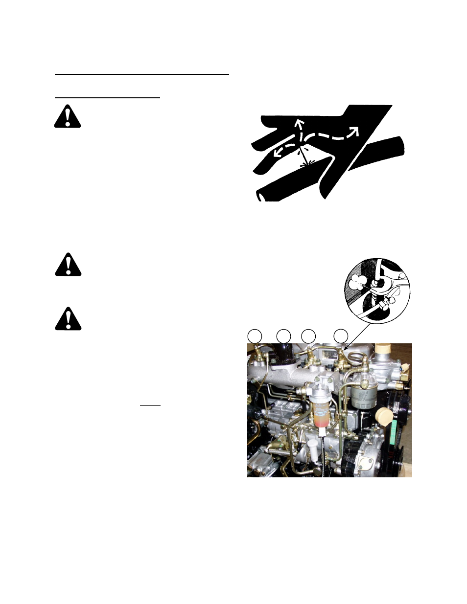 Maintenance/service diesel engine: fuel system | MacDon 9352i SP User Manual | Page 77 / 155