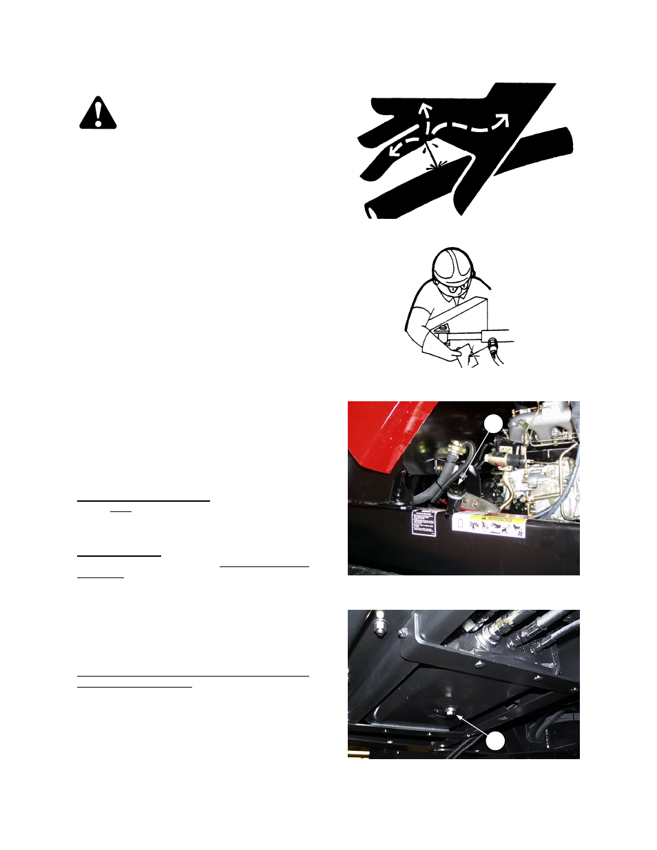 Maintenance/service hydraulic system | MacDon 9352i SP User Manual | Page 91 / 155