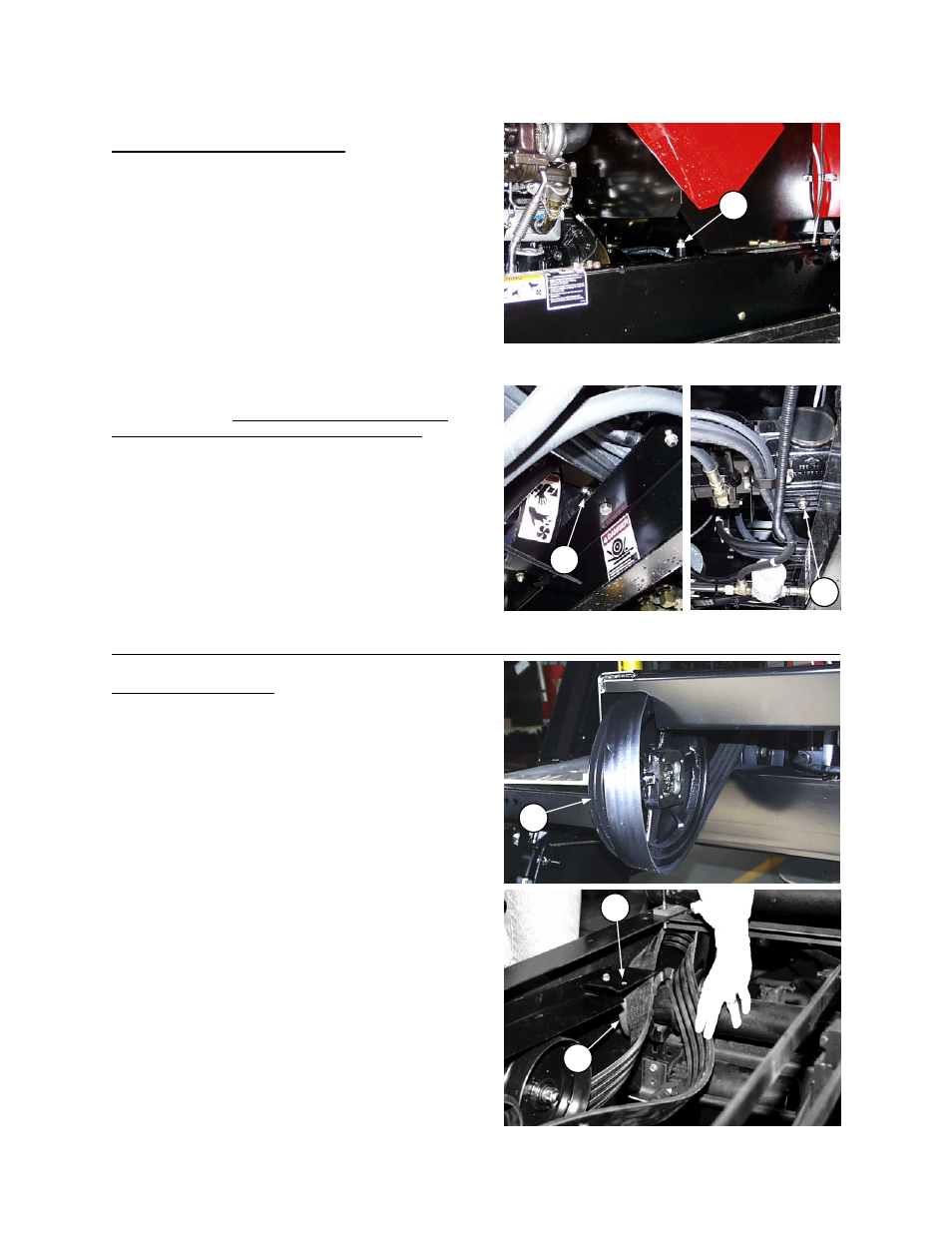 Maintenance/service header drive | MacDon 9352i SP User Manual | Page 95 / 155