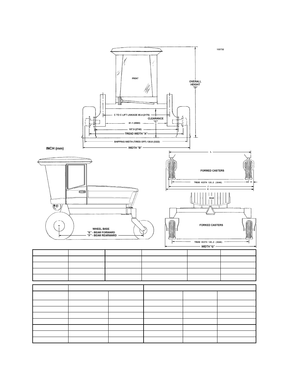 Specifications | MacDon 9250 SP User Manual | Page 13 / 160