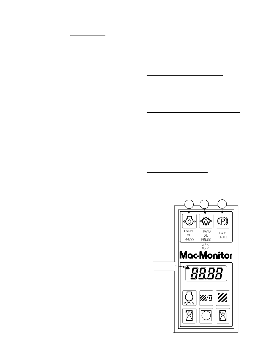 Operator's station mac-monitor | MacDon 9250 SP User Manual | Page 20 / 160