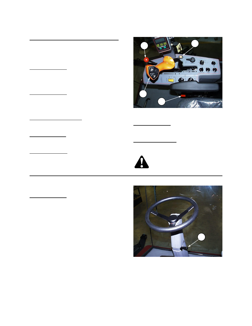 Operator's station windrower controls | MacDon 9250 SP User Manual | Page 24 / 160