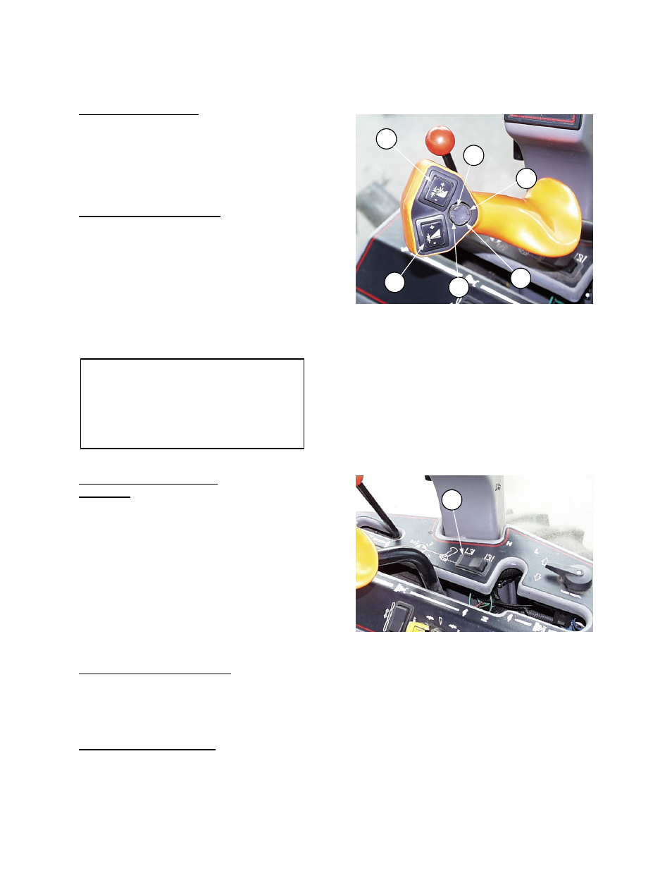 Operator's station header controls (continued) | MacDon 9250 SP User Manual | Page 26 / 160