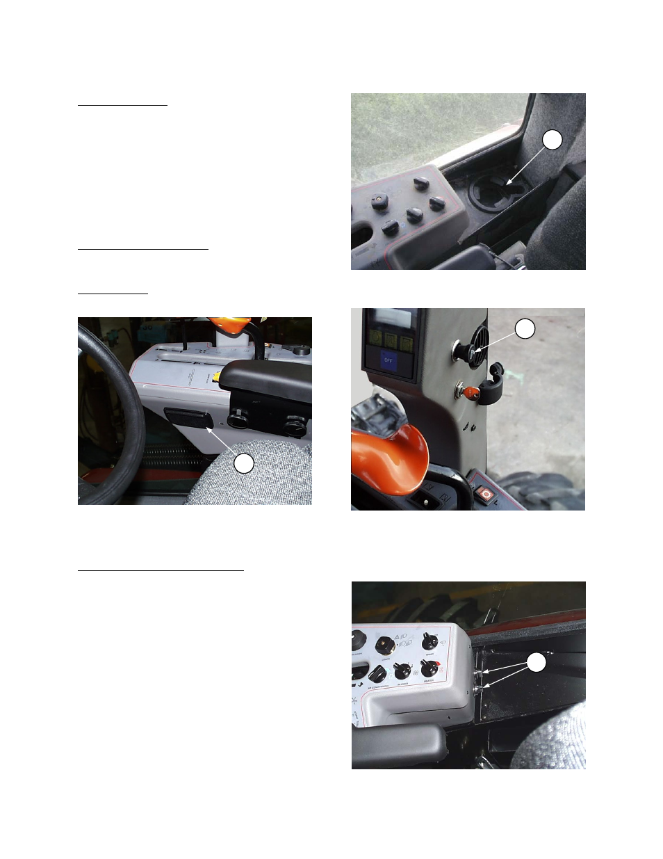 Operator's station operator amenities | MacDon 9250 SP User Manual | Page 29 / 160