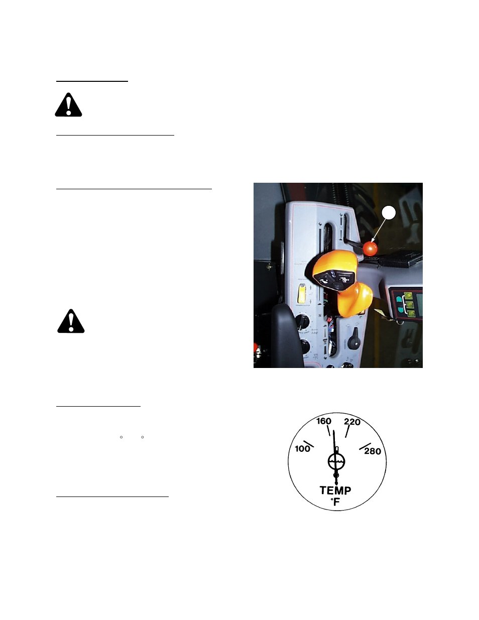Operation start-up procedure (continued) | MacDon 9250 SP User Manual | Page 35 / 160