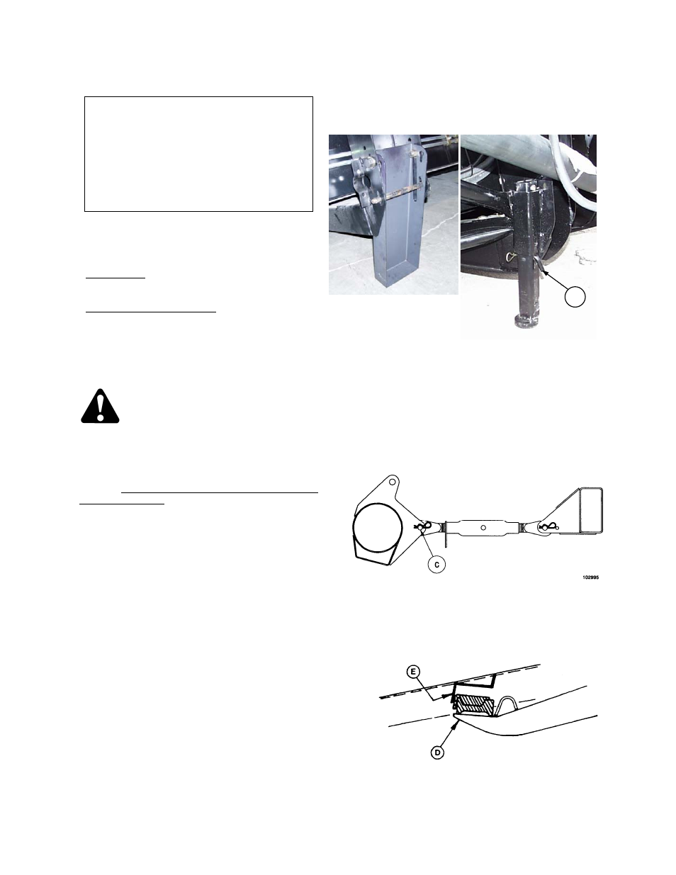 Operation attaching the header | MacDon 9250 SP User Manual | Page 42 / 160