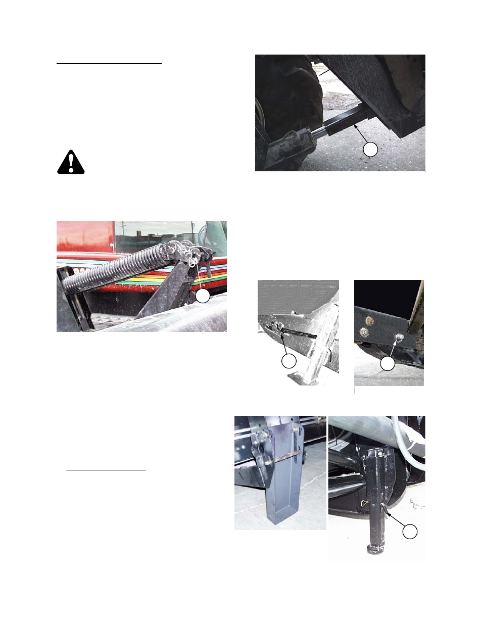 Operation detaching the header | MacDon 9250 SP User Manual | Page 47 / 160