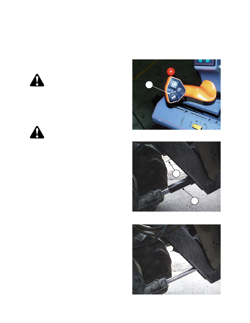 Operation operating the header, Header lift cylinder stops | MacDon 9250 SP User Manual | Page 49 / 160